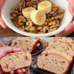 Easy Banana Walnut Bread