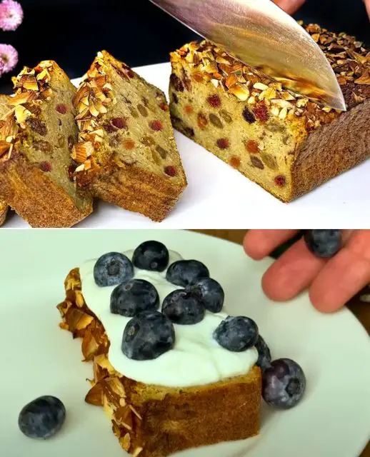 Easy And Healthy Oatmeal And Apple Loaf