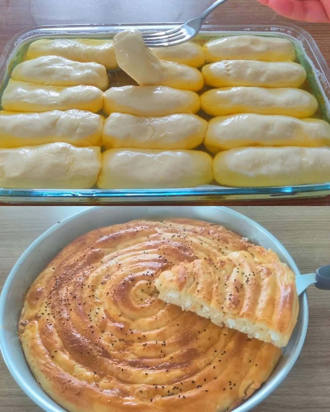 Feta Cheese Stuffed Bread