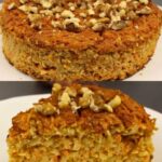 Flourless Oatmeal And Carrot Pie