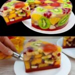 Fresh And Fruity Jelly Cake Recipe