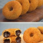 Fried Chocolate Donuts