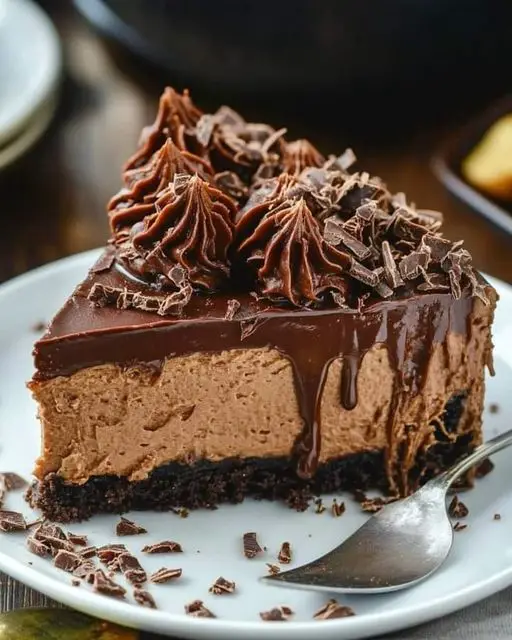 German Chocolate Cheesecake