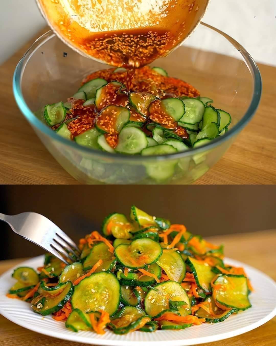 Healthy Cucumber Salad