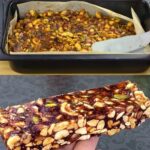 Homemade Nut And Date Energy Bars