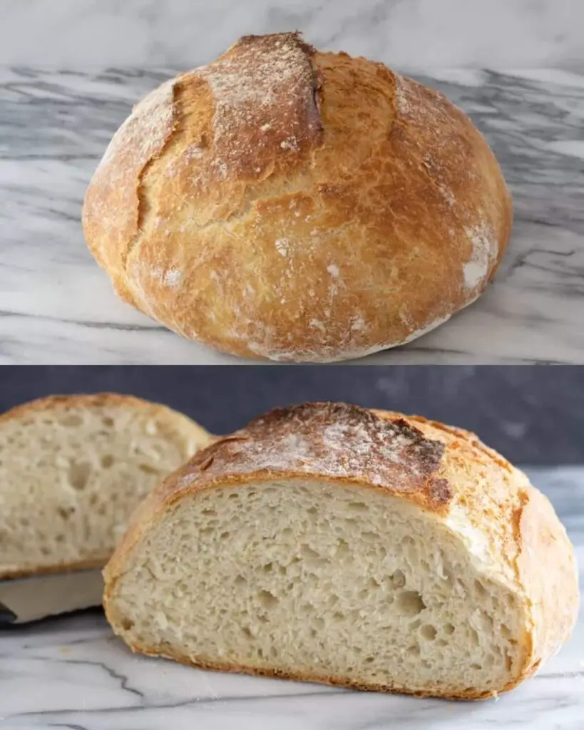 Instant Pot No Knead Bread