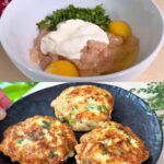 Irresistible Chicken Patties With Mozzarella