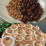 No Bake Almond And Date Cookies With Dark Chocolate