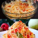 Pickled Cabbage And Vegetable Salad