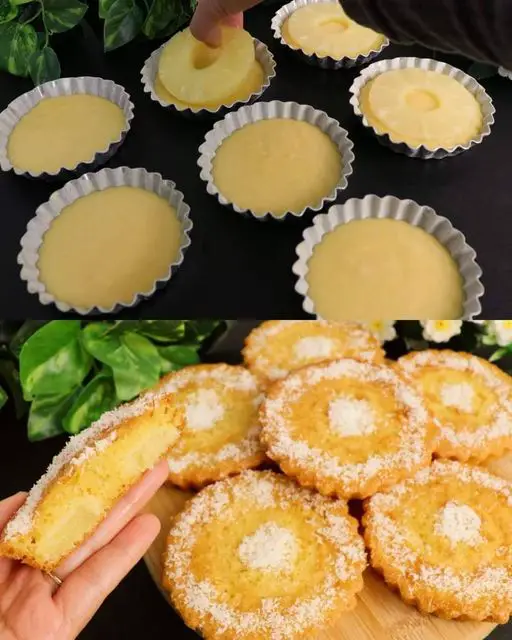 Pineapple Coconut Cake With A Sweet Jam Glaze