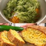 Savory Zucchini And Cheddar Cheese Bread