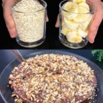 The Best Oatmeal Banana Dessert! A Low Calorie Delight In Just 5 Minutes!