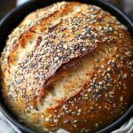 The Ultimate No Knead Seeded Sourdough Bread A Rustic Delight