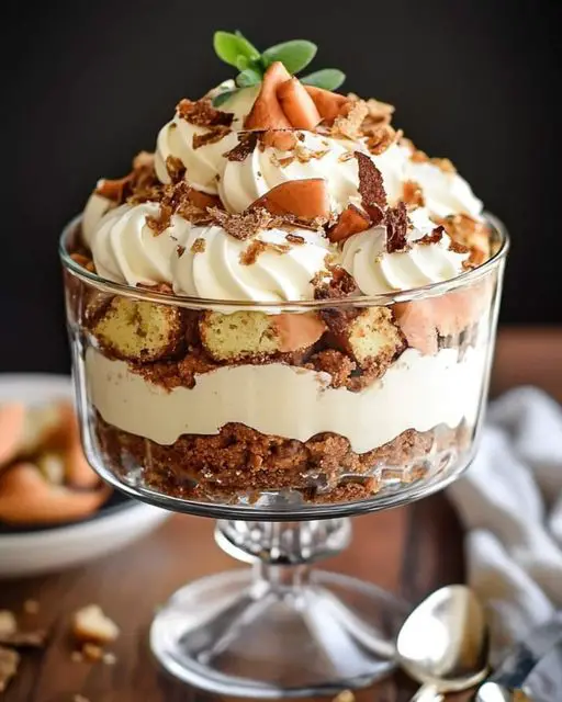 Carrot Cake Trifle With Cream Cheese Whip