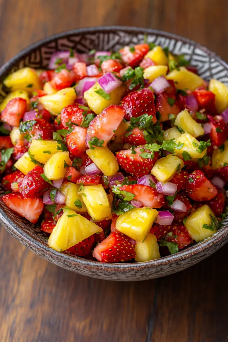 Strawberry Pineapple Salsa