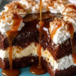 Chocolate Caramel Cream Cake
