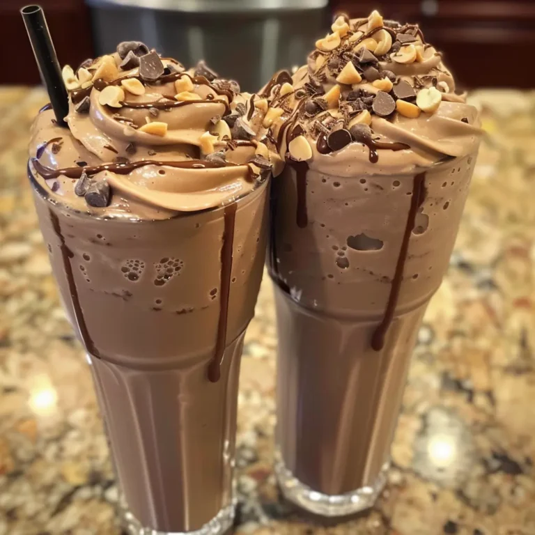 Chocolate Peanut Butter Shake Extravaganza
