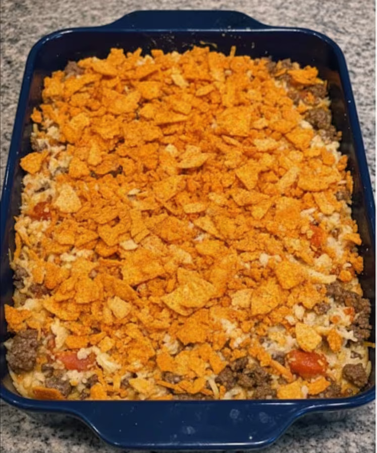 Doritos Taco Hash Brown Casserole