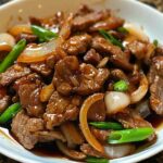 Oyster Sauce Beef Onion Stir Fry