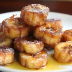 Pan Fried Cinnamon Bananas