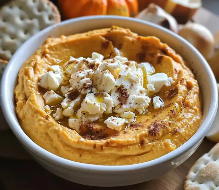 Pumpkin Whipped Feta Dip