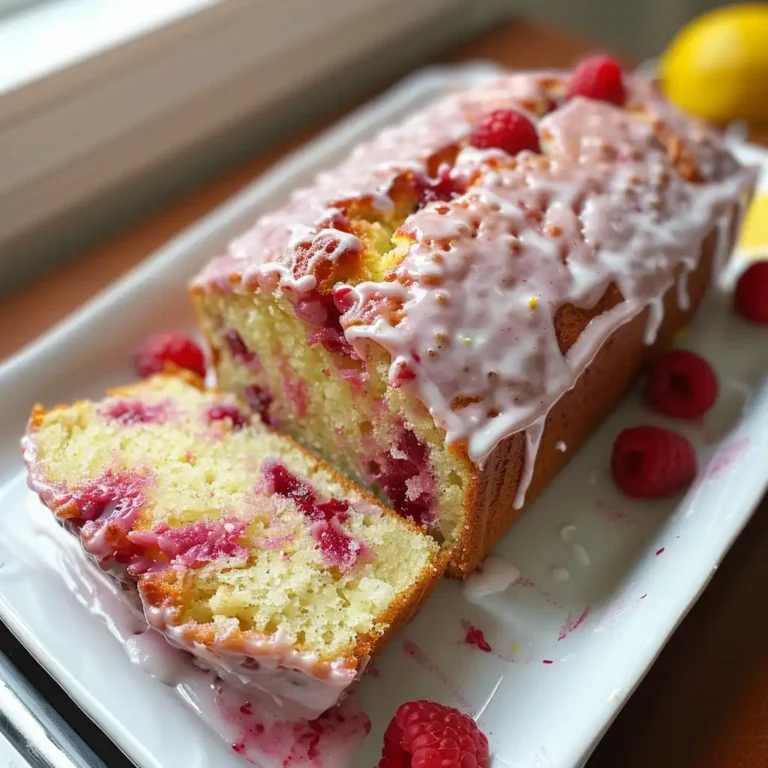 Raspberry Lemon Loaf