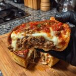 Deep Dish Meat Lovers Pizza