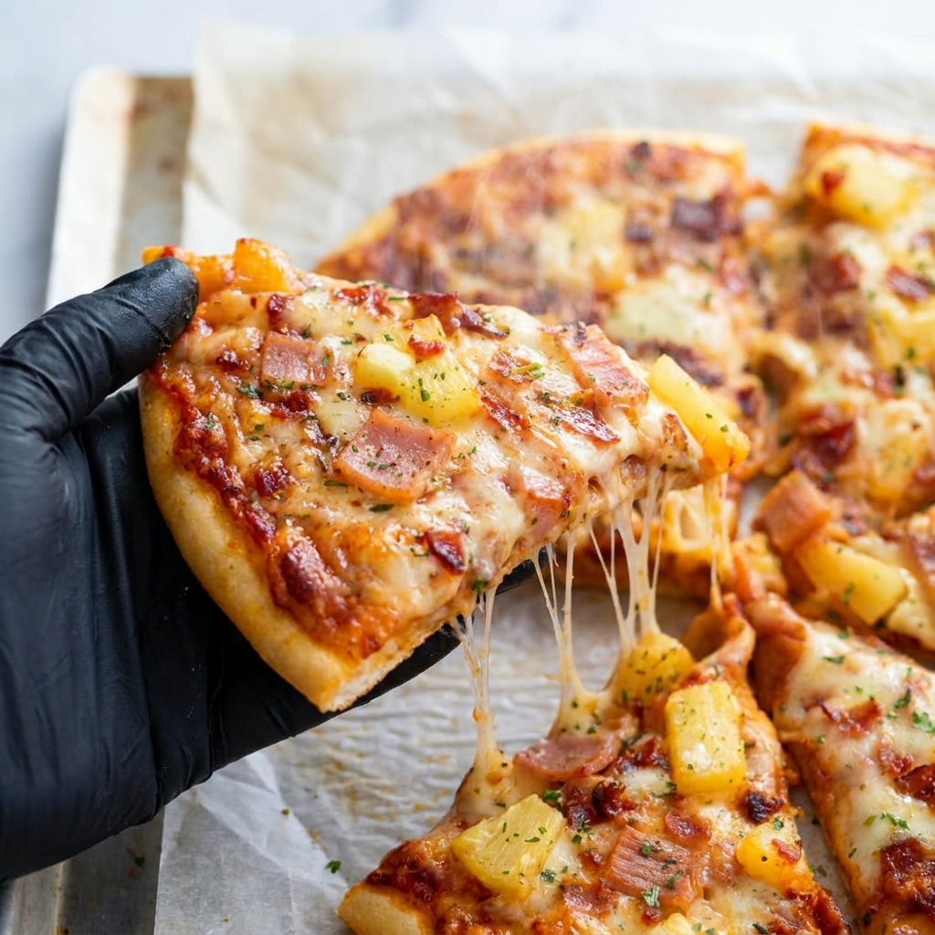 Hawaiian Pizza Pineapple