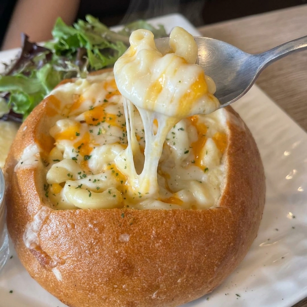 Mac and Cheese Bread
